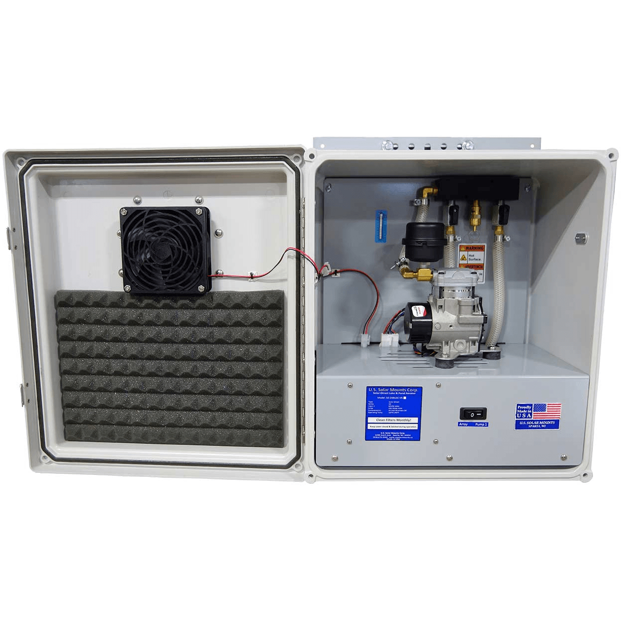 Scott Aerator Solar Sub-Surface Pond Aeration System