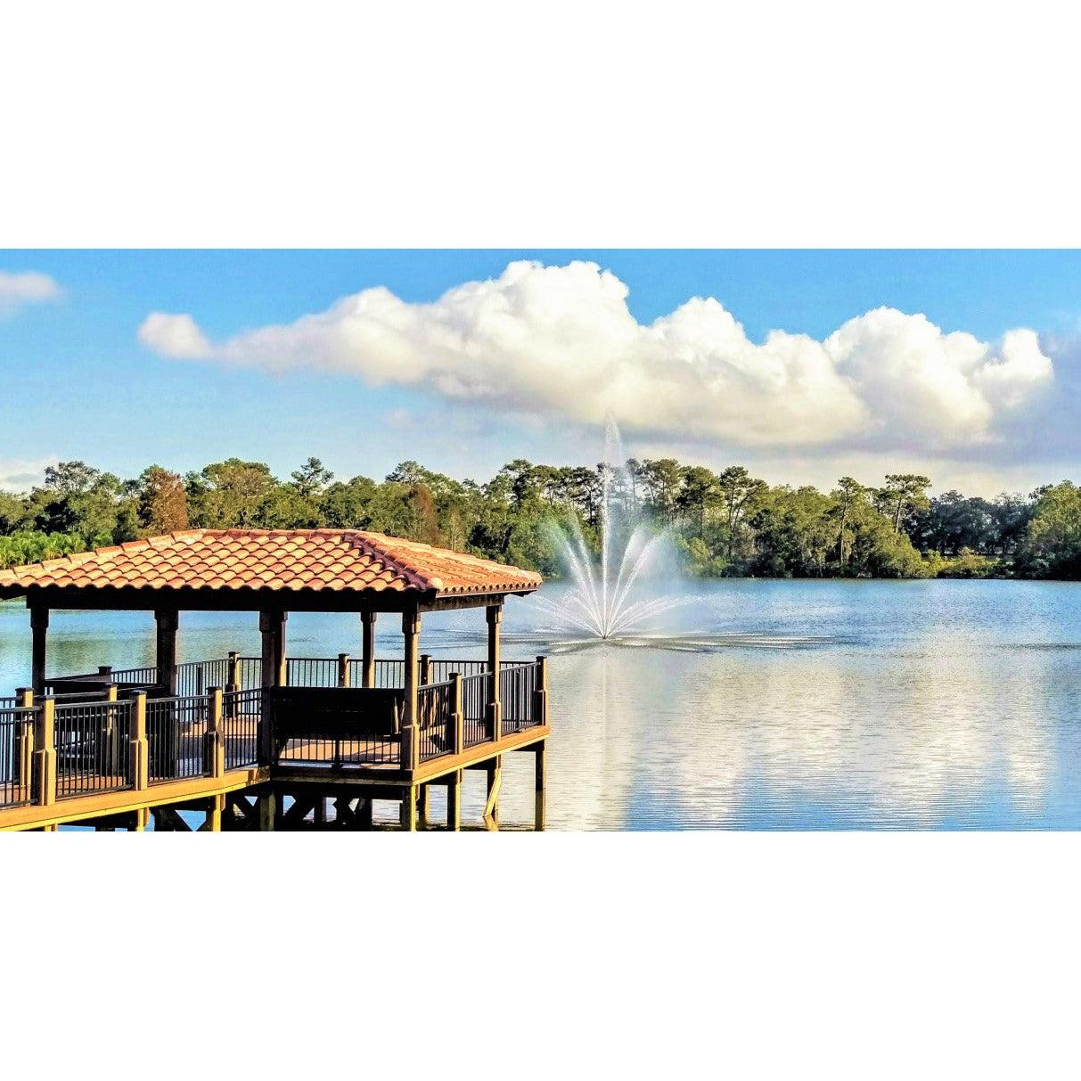 Vertex TriTier Commercial Pond & Lake Fountain
