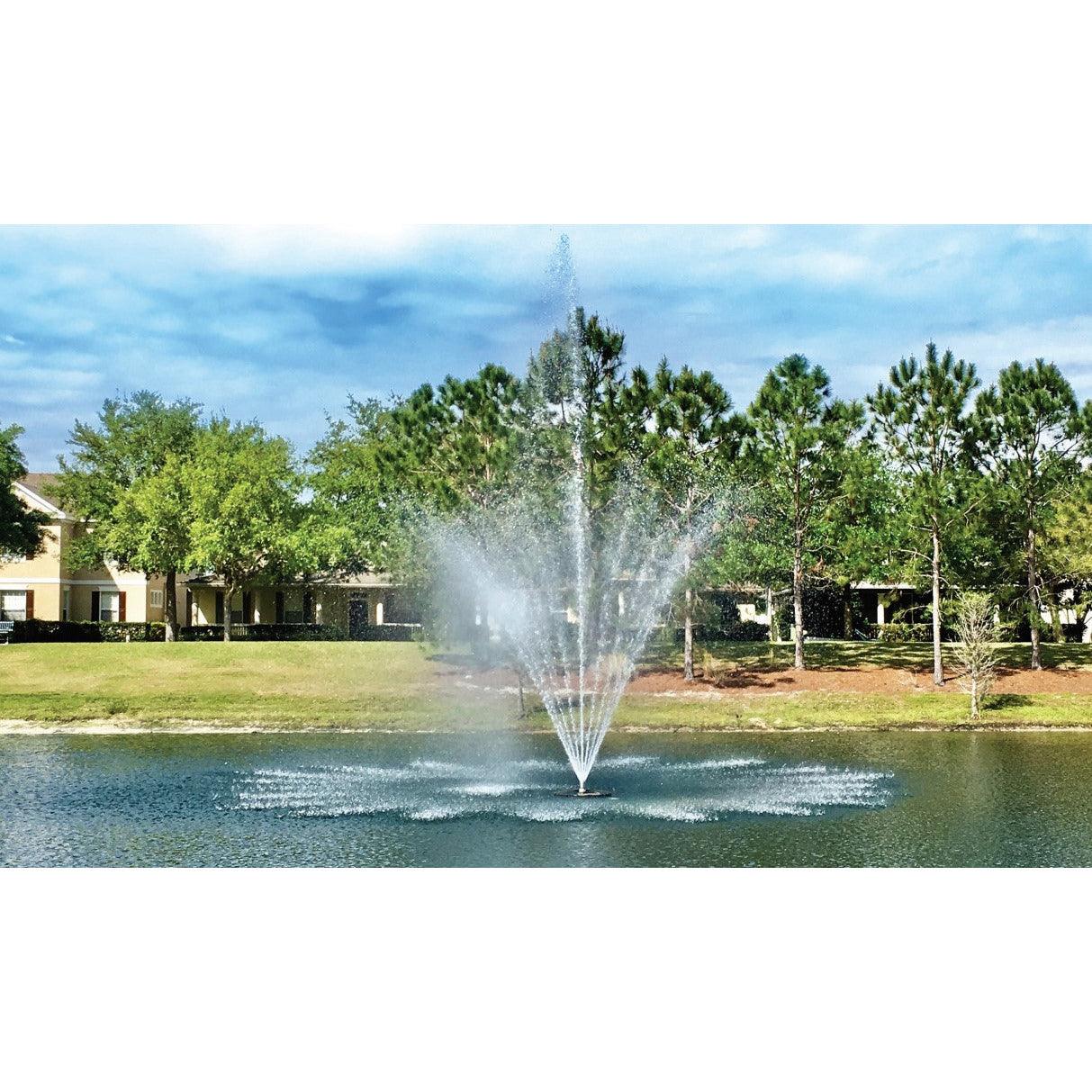 Vertex Vertical TwoTier Commercial Lake Fountain
