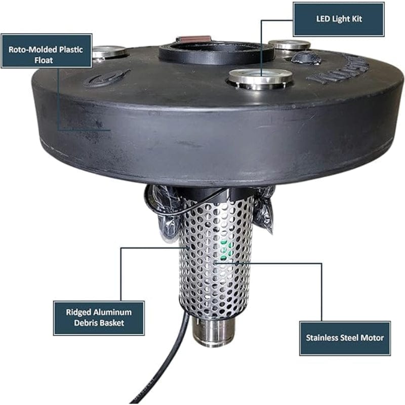 Vanguard Typhoon 3/4 HP Floating Display Aerator