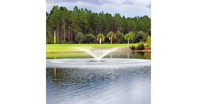 Vertex Vertical FunnelJet Floating Lake Fountain