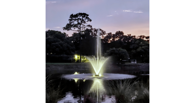 Vertex Vertical TwoTier Commercial Lake Fountain