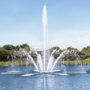 Vertex AerationJet Commercial Lake Fountain