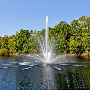 Vertex TriTier Commercial Pond & Lake Fountain