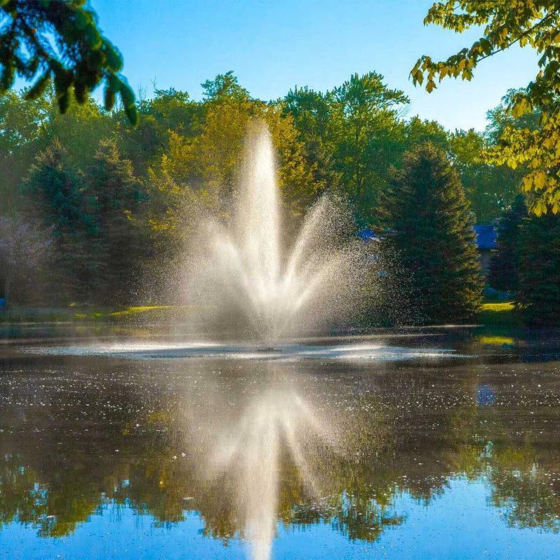Scott Aerator Cambridge Pond Fountain